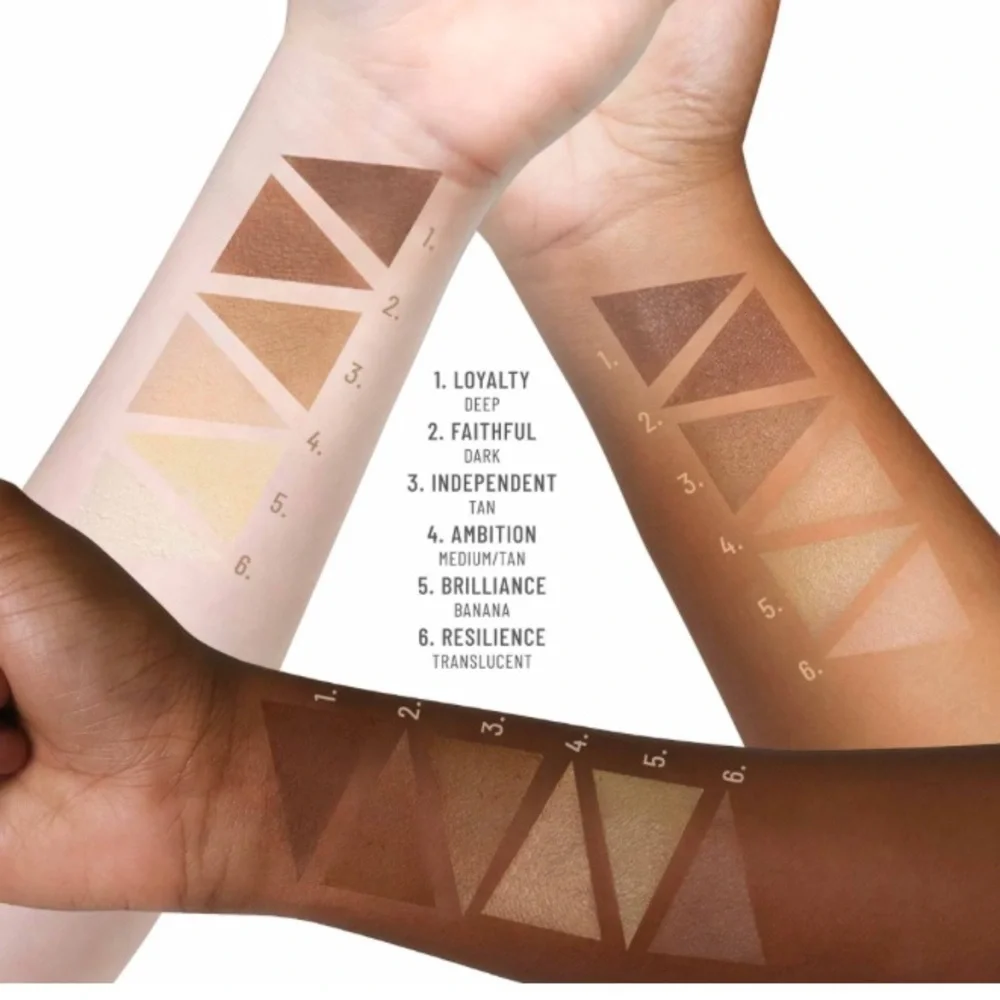 💎 LYS BEAUTY TRIPLE FIX TRANSLUCENT PRESSED SETTING POWDER Brilliance Beauty